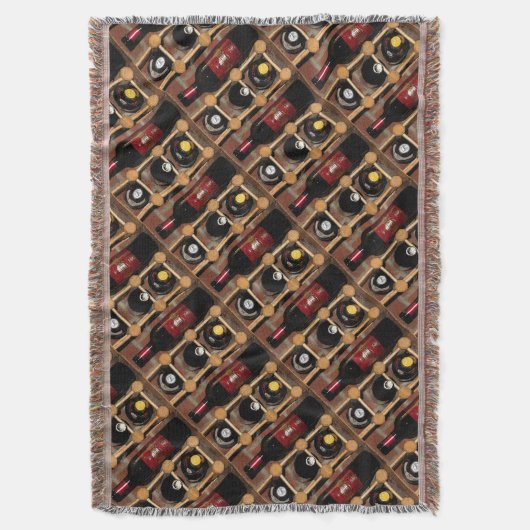 Couverture de jet de support de vin (devant Vertical)