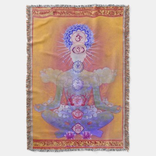 Couverture de jet de SYSTÈME de CHAKRA (devant Vertical)