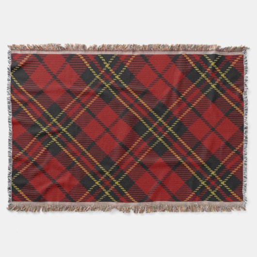 Couverture de jet de tartan de Brodie (Devant)