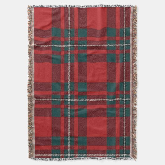 Couverture de jet de tartan de Gregor de clan (devant Vertical)