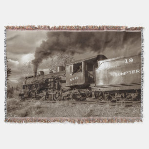 Couverture de jet du train 25D de vapeur