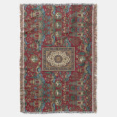 Couverture de jet persane tapis (devant Vertical)