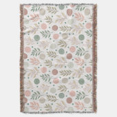 Couverture de jeté confortable avec motif classiqu (devant Vertical)