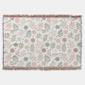 Couverture de jeté confortable avec motif classiqu (Devant)