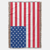 Couverture de jetée du drapeau américain (devant Vertical)