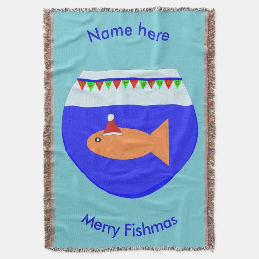 Couverture de jeton de poisson rouge de Noël (devant Vertical)