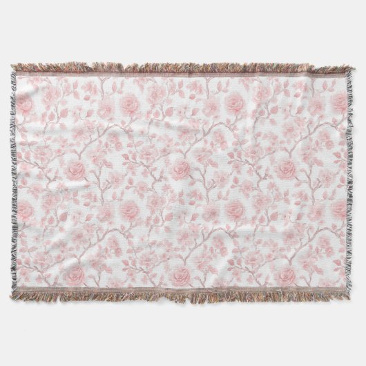 Couverture De jolies roses roses florales (Devant)