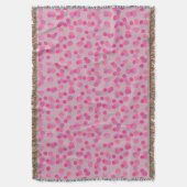 Couverture de jolis pois roses (devant Vertical)
