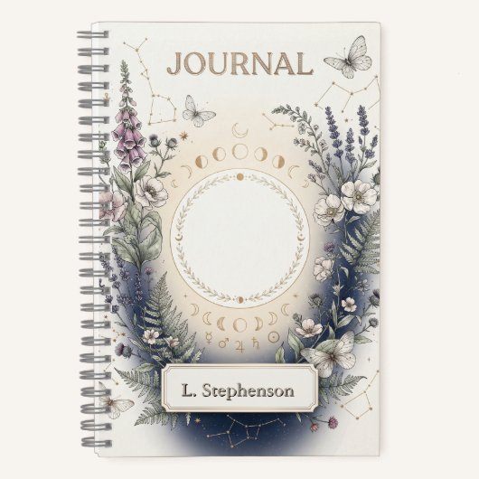 Couverture de Journal Botanique Céleste avec Phase (Recto)