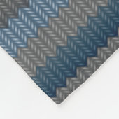 Couverture de Knit d'hiver Couverture de Knit bleu (Coin)