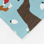 Couverture de la flotte de chien de boîte de Noël (Coin)