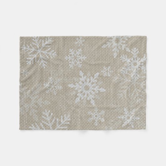 Couverture de la flotte de flocon de Noël (Devant (Horizontal))