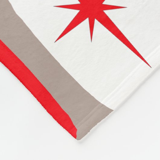 Couverture de la flotte de Starbursts rouge rétro (Coin)