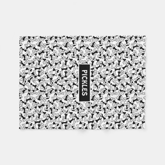 Couverture de la flotte d'os de chien (Devant (Horizontal))