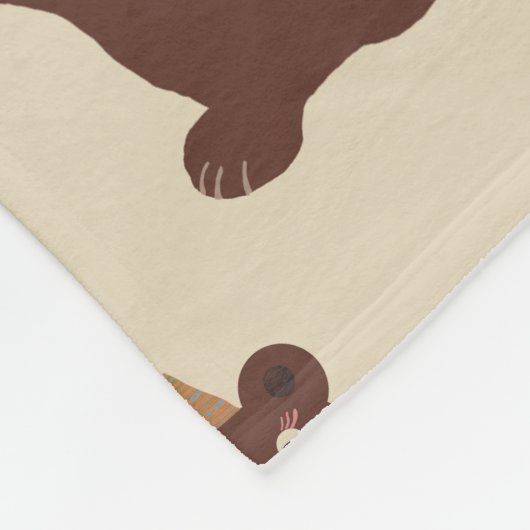 Couverture de la flotte d'ours Brown (Coin)