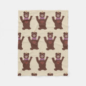 Couverture de la flotte d'ours Brown (Devant)