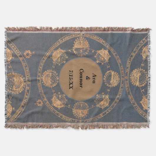 Couverture de lancement de monogramme personnalisé (Devant)