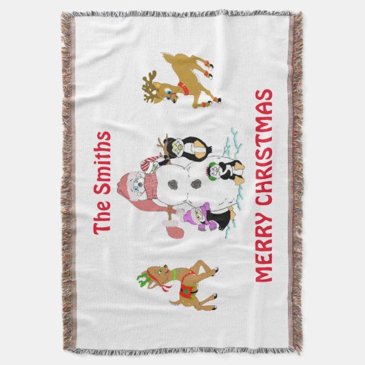 Couverture de lancement de Noël personnalisée (devant Vertical)