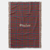 Couverture de lancement personnalisée Plaid Tartan (devant Vertical)