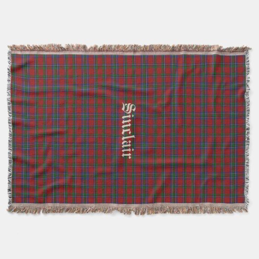 Couverture de lancement personnalisée Plaid Tartan (Devant)