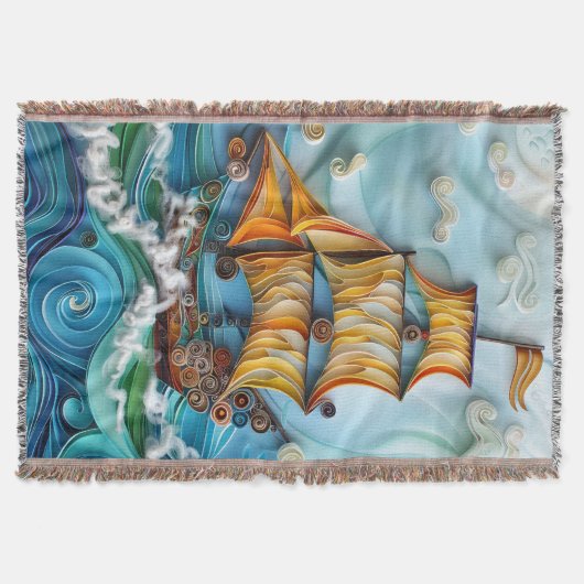 Couverture de lancer d'art nautique (Devant)