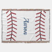 Couverture de lancer de baseball personnalisée (Devant)