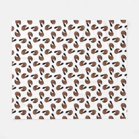 Couverture de lancer de castor (Devant (Horizontal))