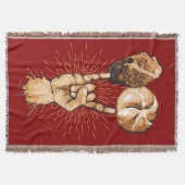 Couverture de lancer de roche et de rouleau (Devant)