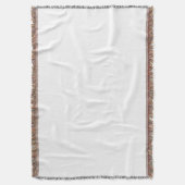 Couverture de lancer personnalisée décorative avec (devant Vertical)