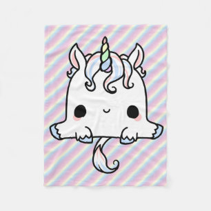 Couverture de licorne de Kawaii