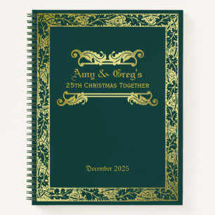 Couverture de livre classique Gold Green Foliage O