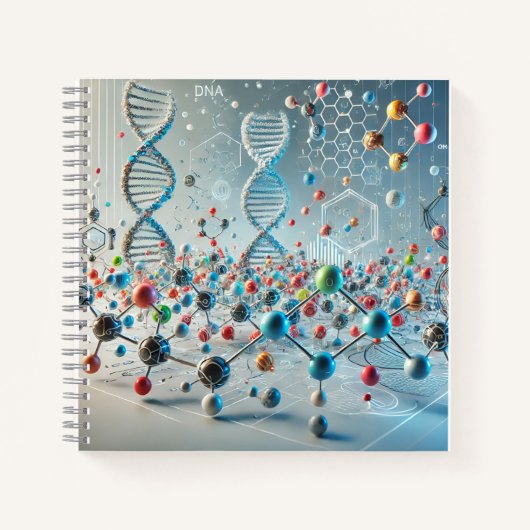 Couverture de livre de chimie moléculaire et ADN (Devant)