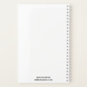 Couverture de livre personnalisée Carnet de l'aute (Verso)