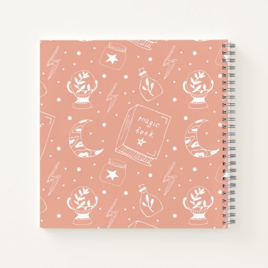 couverture de livre rose clair (Dos)