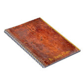 Couverture de livre simili cuir antique (Côté Droit)