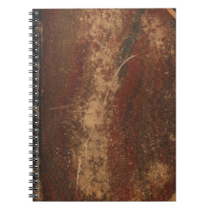 Couverture de livre vintage, rétro limite de cuir