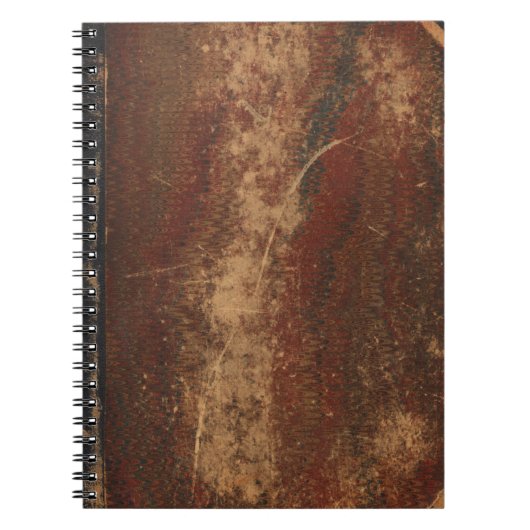 Couverture de livre vintage, rétro limite de cuir (Devant)