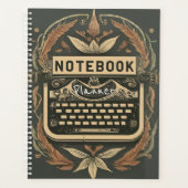 Couverture de machine à écrire vintage (Devant)