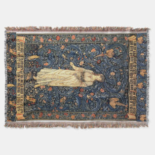 Couverture de Madame Birds Morris Floral Throw de