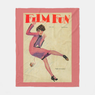 Couverture de magazine d'amusement de film