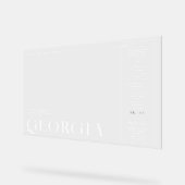 Couverture de magazine minimaliste moderne | Anniv (Angle)