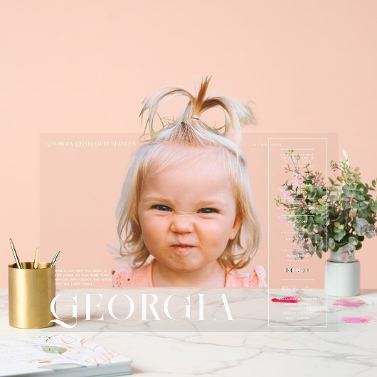 Couverture de magazine minimaliste moderne | Anniv