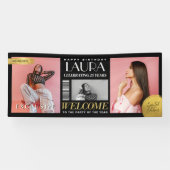 Couverture de magazine personnalisée Bannière d'an (Horizontal)