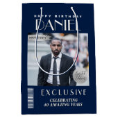 Couverture de magazine personnalisée Sac cadeau d' (Devant)