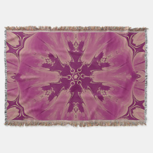 Couverture De magnifiques teintes violettes de fleurs exotiqu