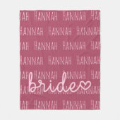 Couverture de mariage personnalisée Cadeau de mari (Devant)