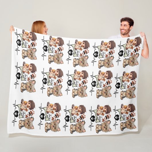 Couverture de Motif de chien mignon (En situation)