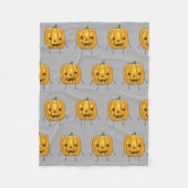 Couverture de motif de citrouille de Halloween (Devant)