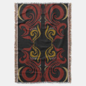 Couverture de motif Khokhloma (devant Vertical)