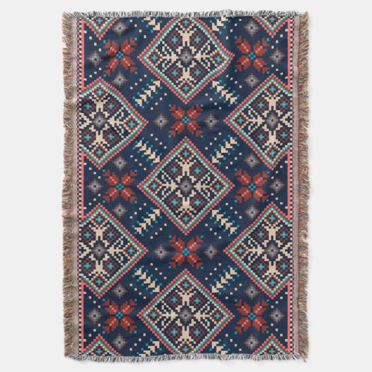 Couverture de motif sans couture ukrainienne (devant Vertical)